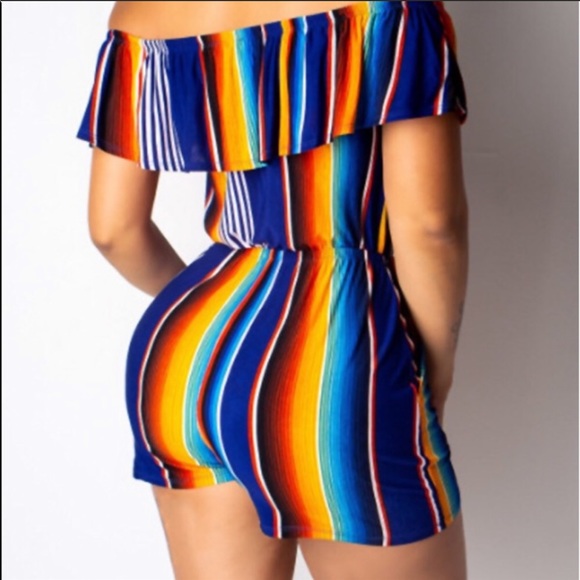 ❌❌SOLD❌❌🆕 Serape Romper - Picture 2 of 4